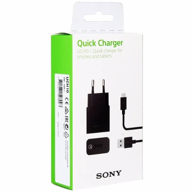 Travel Charger Sony Quick Charging 2.0 Original