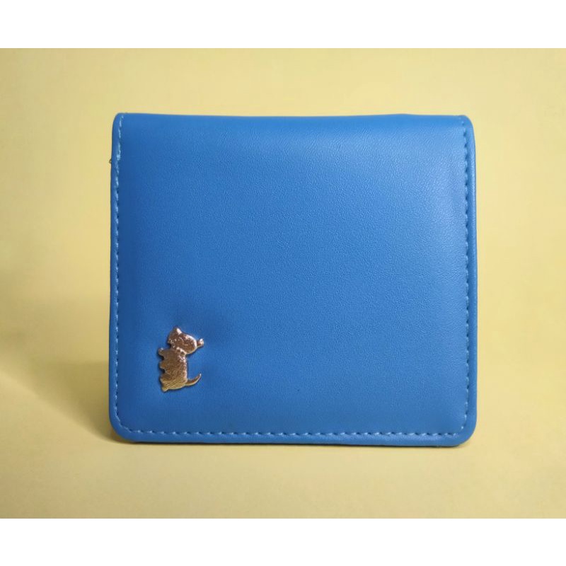 Dompet Wanita Murah Lipat MAGNET Blue Cross ✓ORIGINAL - Bluedog1 (NEW)