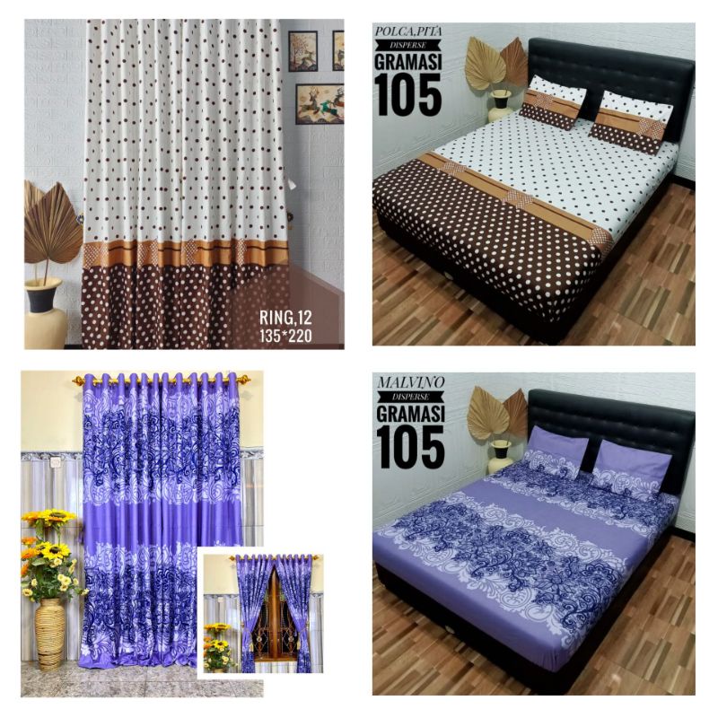 promo sprei set gorden ring murah