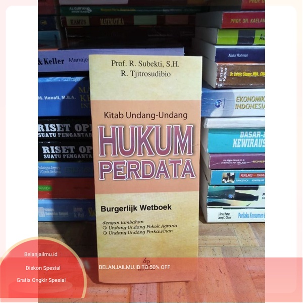 Kitab Undang-Undang Hukum Perdata By Prof. R. Subekti
