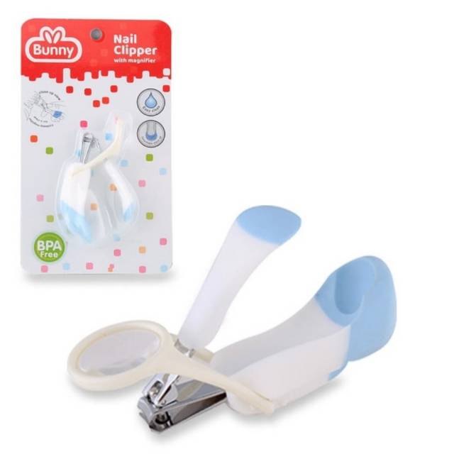 Lusty Bunny NC 0008 Nail Clipper Magnifier Gunting Kuku Kaca Pembesar