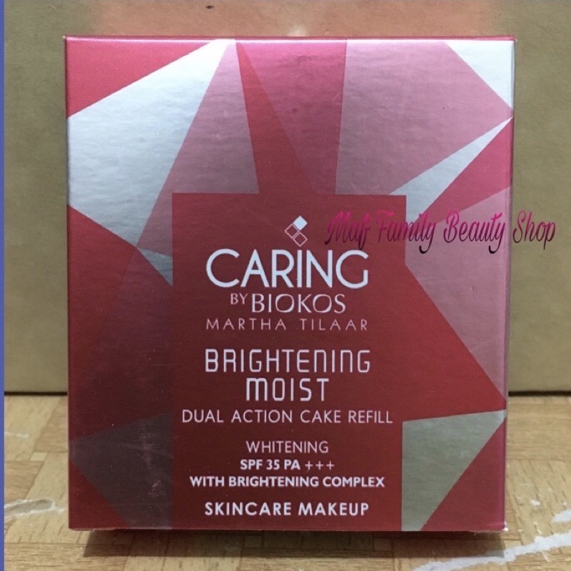 CARING BY BIOKOS Brightening Moist Dual Action Cake Refill 10gr