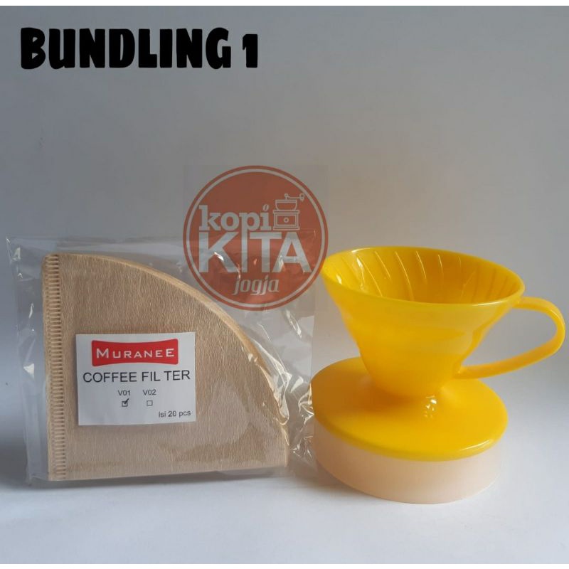 bundling 1 muranee v60 01 kuning dan paper isi 20