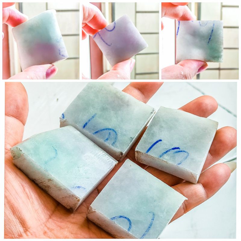 ROUGH NATURAL GIOK BIRMA. MIX TYPE A ATAU B. POTONGAN JUMBO.