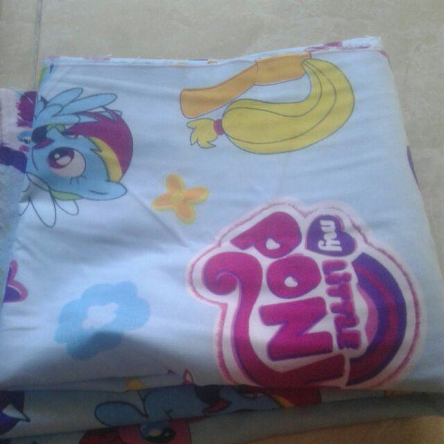 Bahan Kain Sprei Meteran Motif Kartun Mobil Katun Poli Mikro Disperse