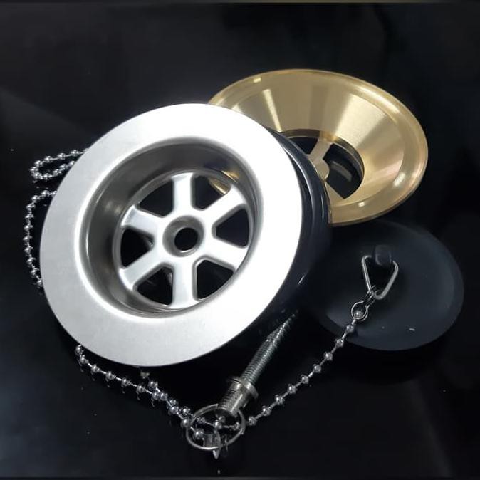 DISKON HARGA AFUR BAK CUCI PIRING / AFUR SINK 8 cm ( bahan kuningan ) As5