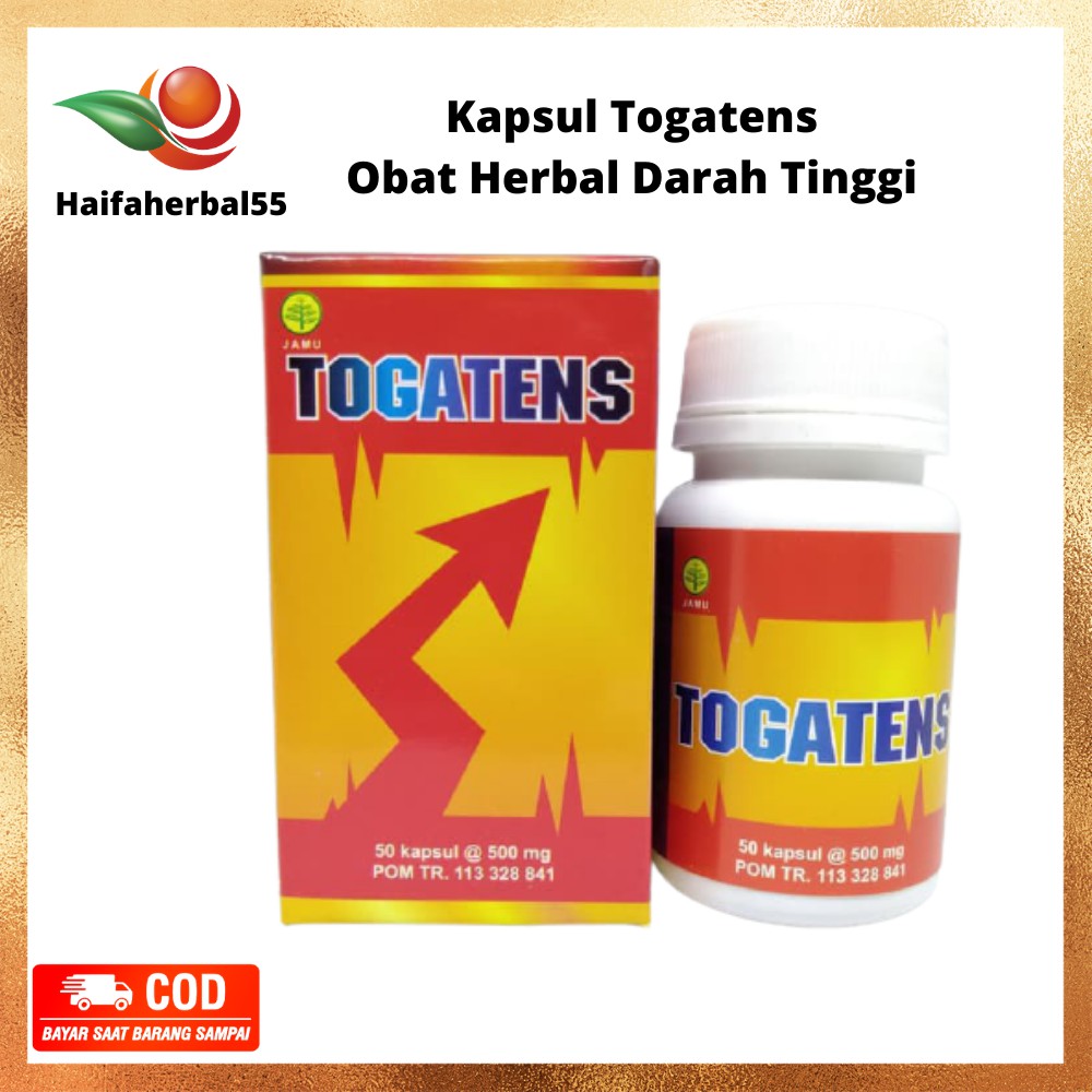 

Herbal Anti Hipertensi TOGATENS 50 kapsul