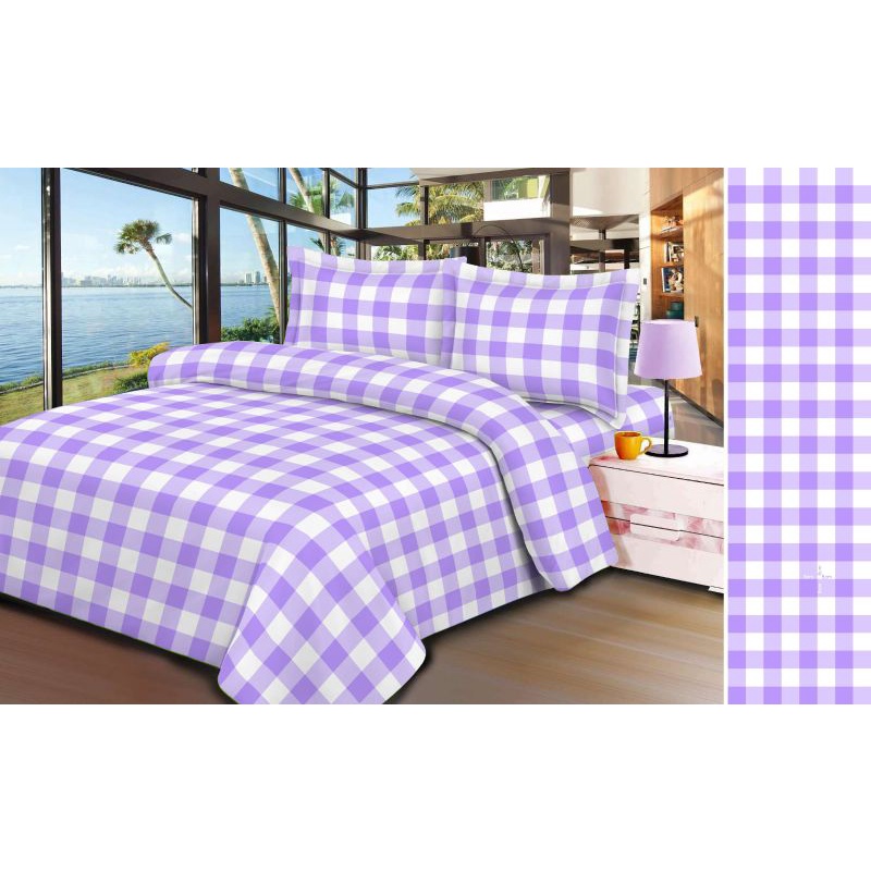 bedcover set kotak aesthetic