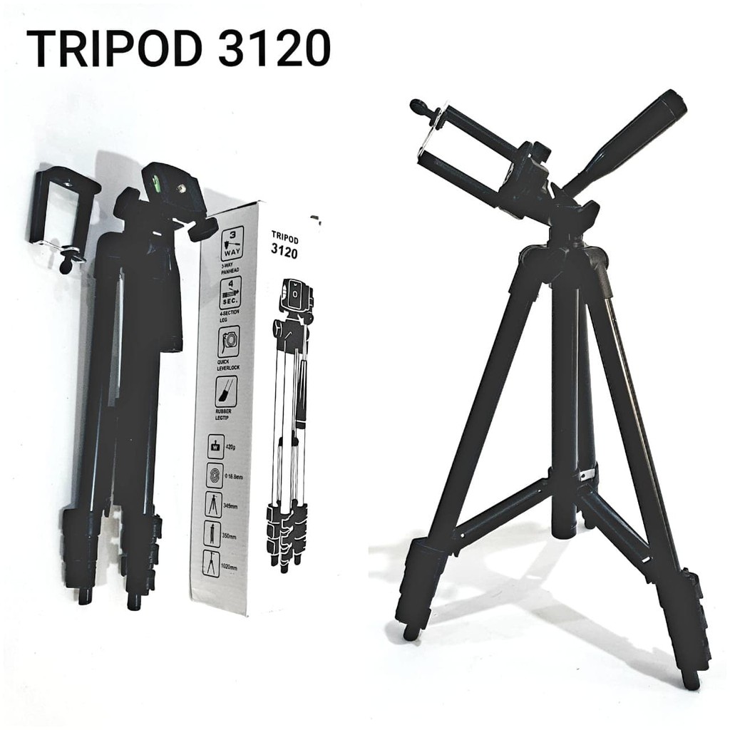 Jual TRIPOD CAMERA 3120 TRIPOD HP TRIPOD HANYCAMP TRIPOD 3120 VLOG Low Price!