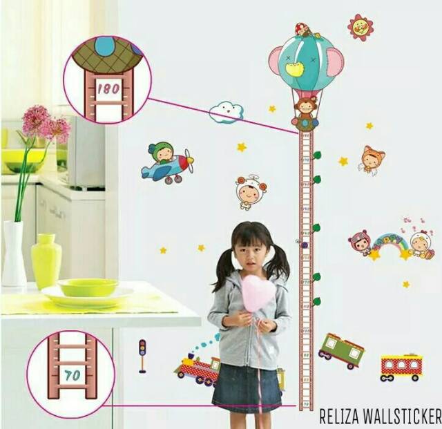 RELIZA WALLSTICKER 60X90 TINGGI BADAN TRANSPORTASI CAR MOBIL N KERETA AY890