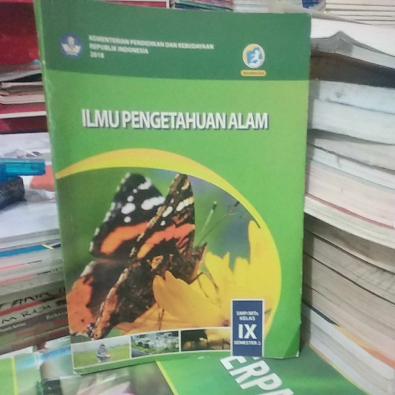 buku IPA SMP/ Mts kelas 3-9 semester 2 penerbit kementerian