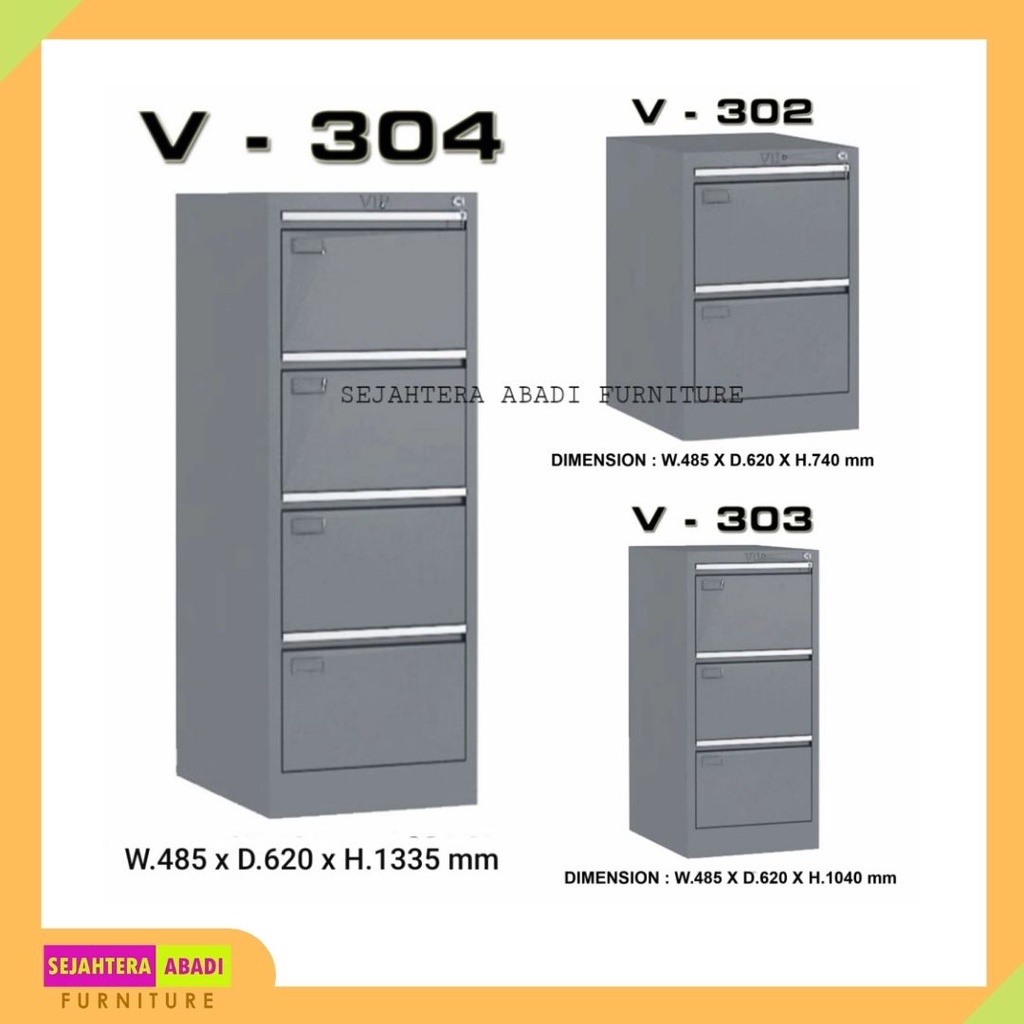 filling cabinet, file storage, brankas file, lemari arsip VIP premium model brother filling cabinet 