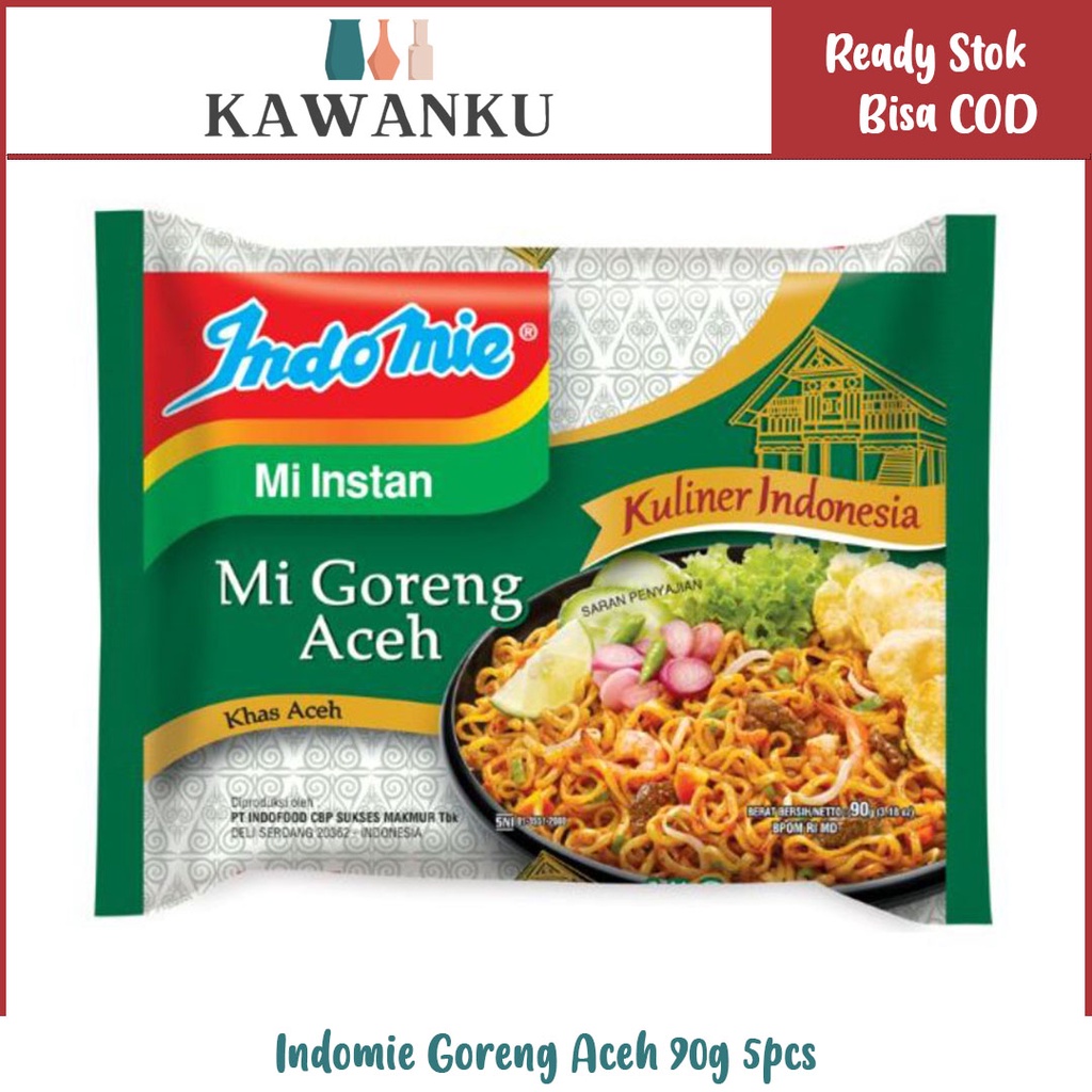

Indomie Goreng Aceh 90g 5pcs