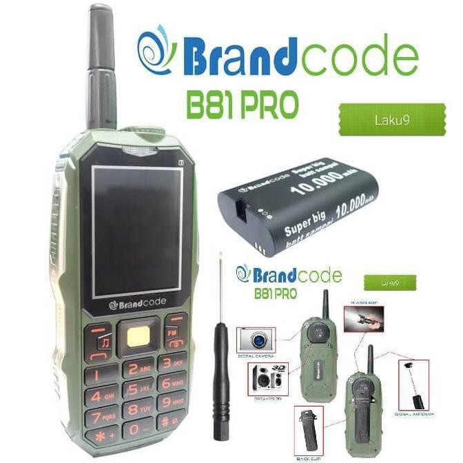 Handphone Brandcode B.81Pro Prince Pc.9000 Maxtron C.15 Aldo Mito