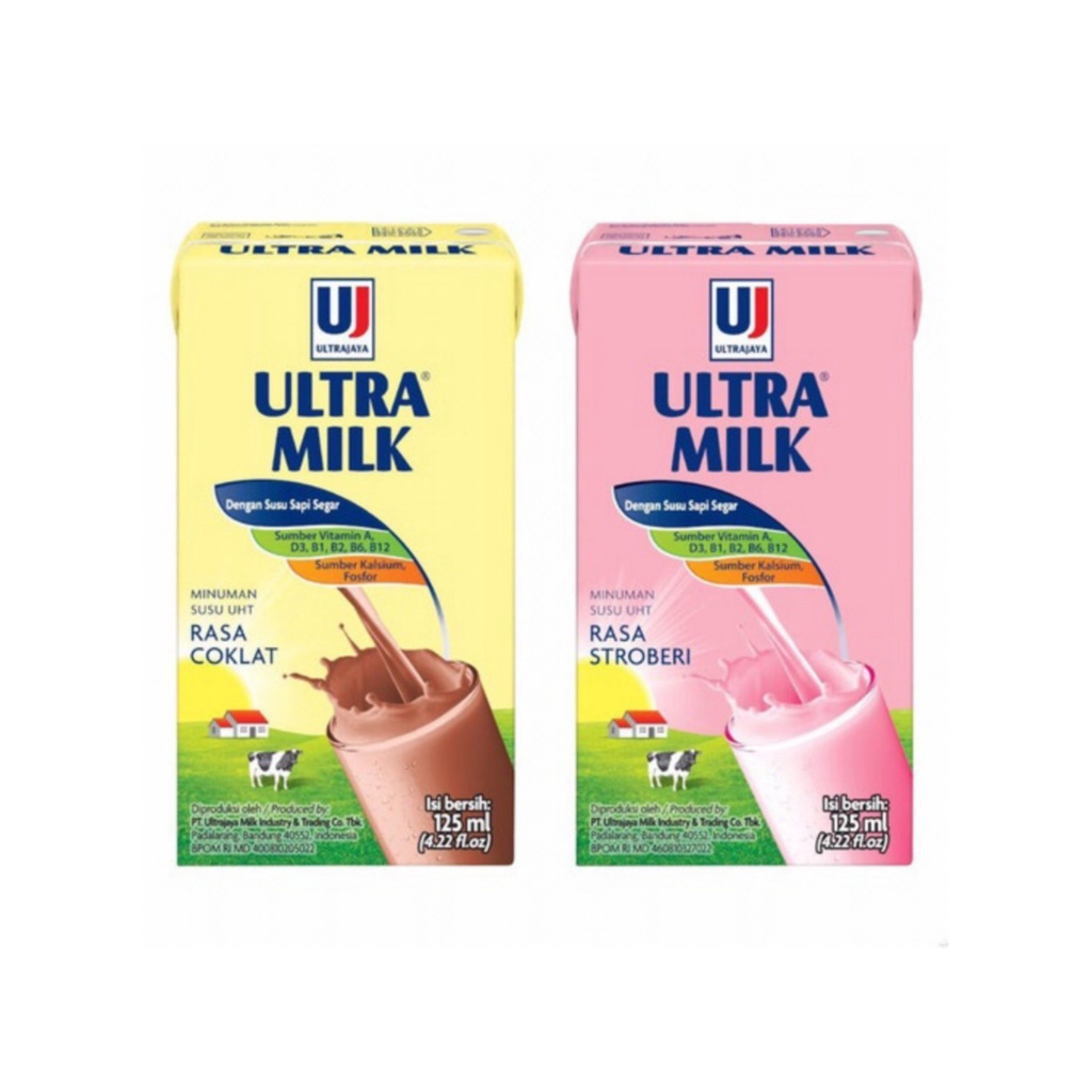 

Susu Ultra Milk Coklat Strawberry 125 ml