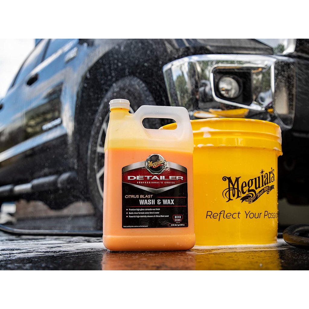 Meguiars CITRUS BLAST WASH &amp; WAX SHAMPOO D113 3,79L