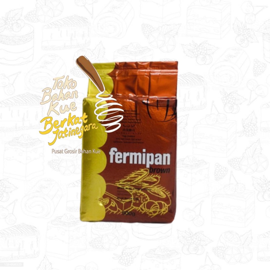 FERMIPAN BROWN RAGI INSTANT 500 GR / 1/2 CTN ( 10 PCS )