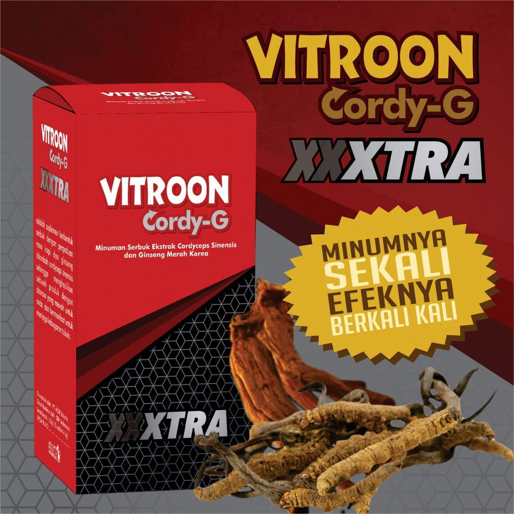 

Vitroon Cordy-G Minuman Serbuk Berkhasiat Untuk Pria Dewasa