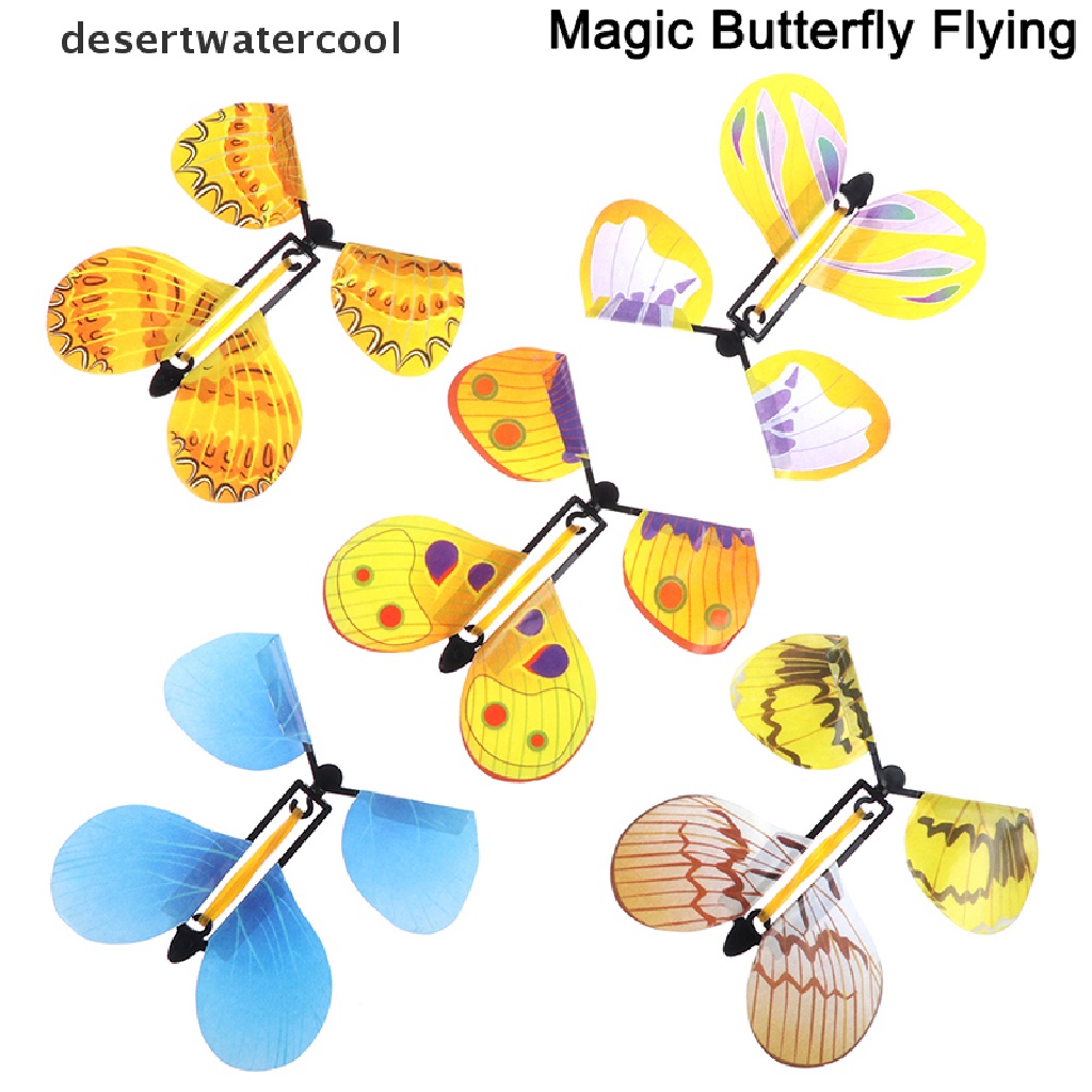 Deid Mainan Kupu-Kupu Terbang Model Putar Untuk Properti Sulap