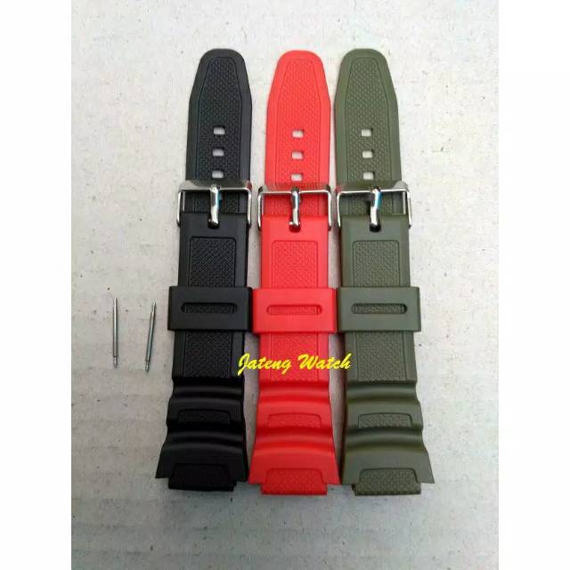 Tali Jam Tangan Casio AQS-810 AQ-S800W Rubber Strap CASIO AQS810 AQS800W