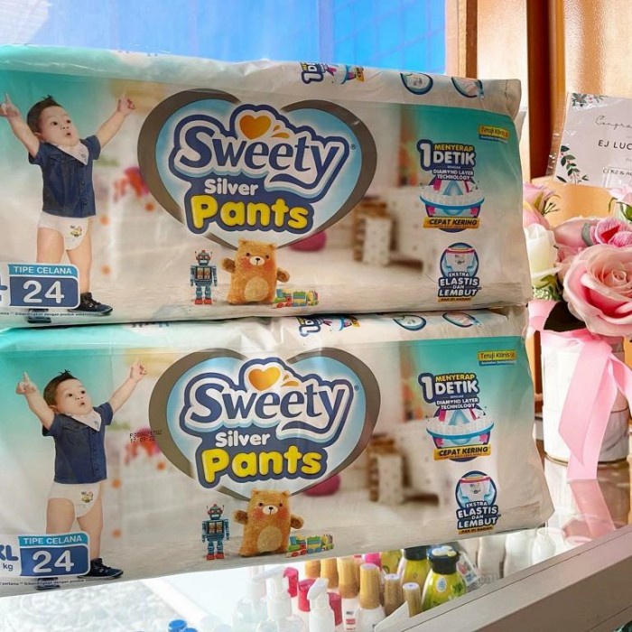 sweety silver pants xxl 24