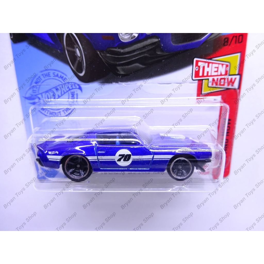 Hot Wheels 70 Chevy Camaro RS Biru no.70