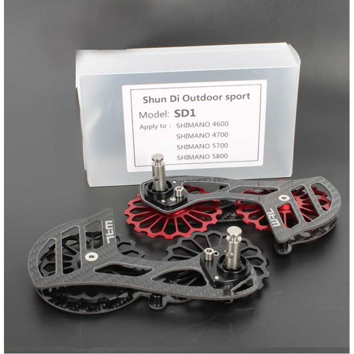 OverSize Ceramic Pulley SD1 For Shimano Tiagra 4600 4700.105 5700 5800