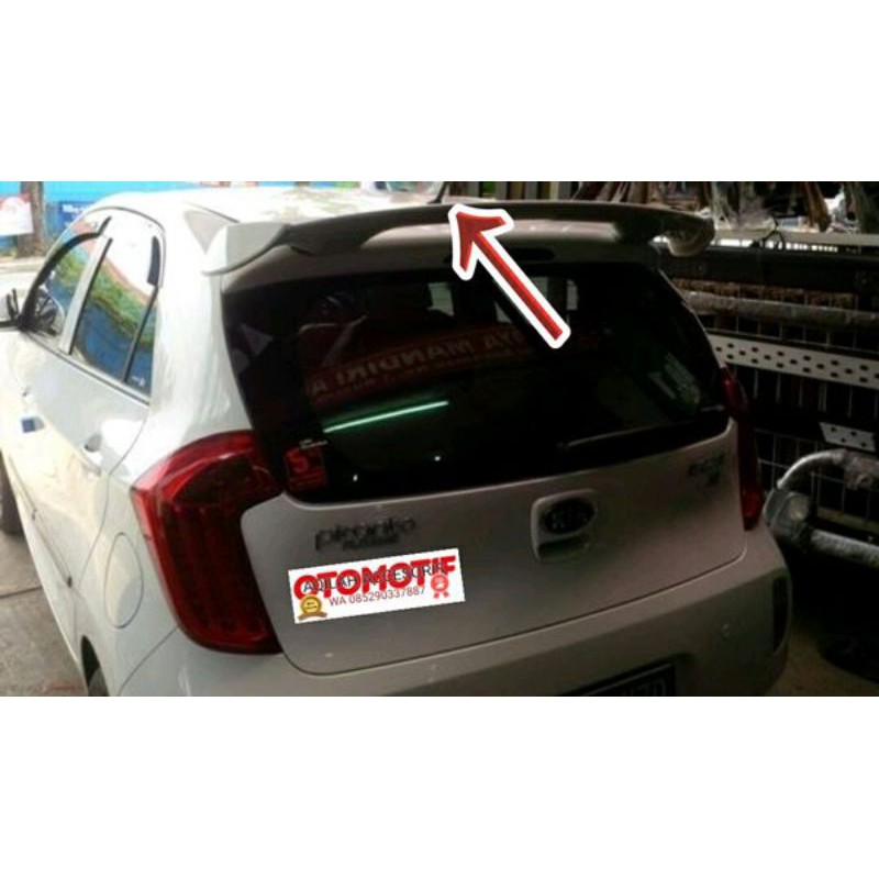 Spoiler splash jazz  ignis all new kia picanto kia rio etios kia picanto karimun estilo