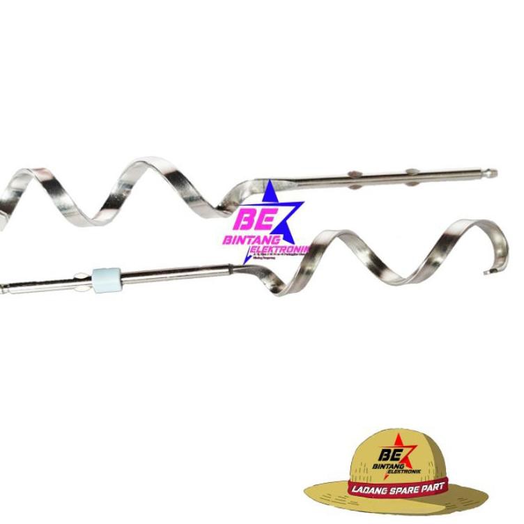 FastPacking PENGADUK MIXER ULIR PHILIPS STIK KOCOKAN GARPU SPIRAL DONAT PHILIPS HR 1530 1538 CUCINA