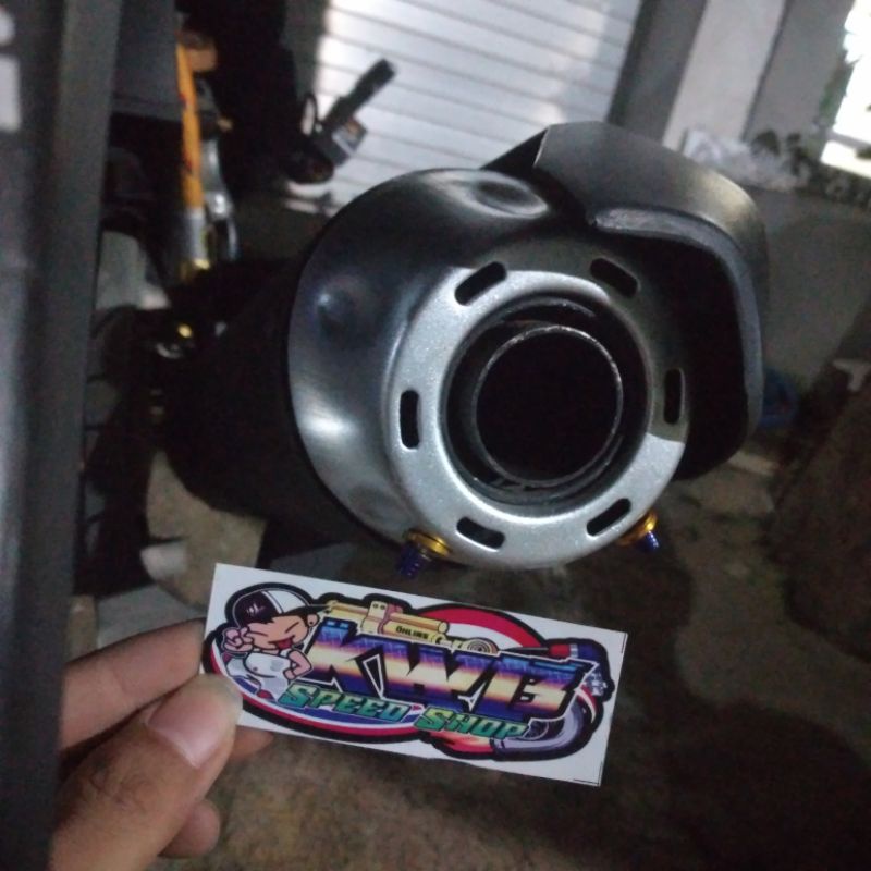 endmufler endcup ujung knalpot Vario end muffler end cup Vario 125 Vario 150 Original made in Vietnam PNP