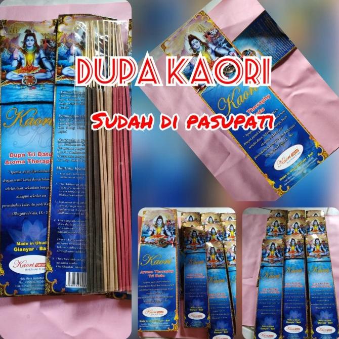 %%%%] dupa kaori pasupati tridatu box biru