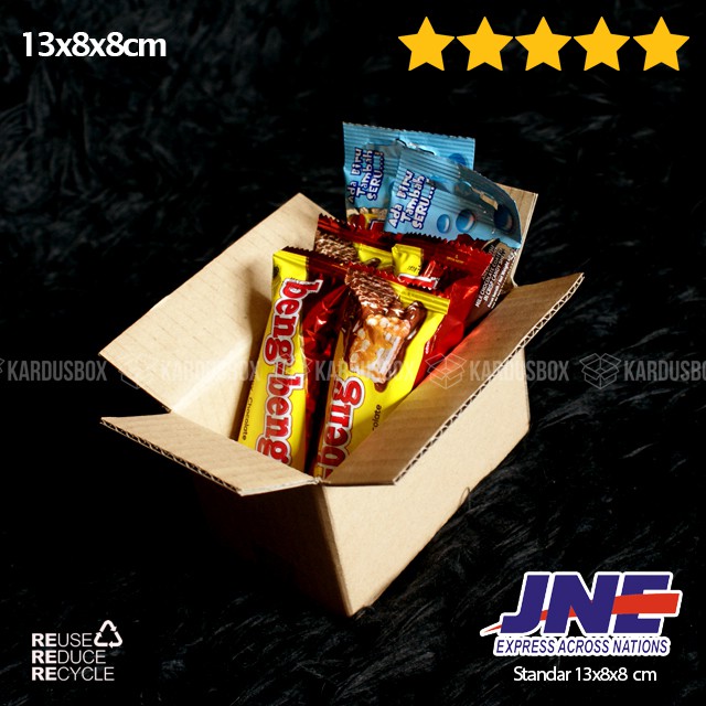 

10pcs Kardus Box Standar [13x8x8cm]
