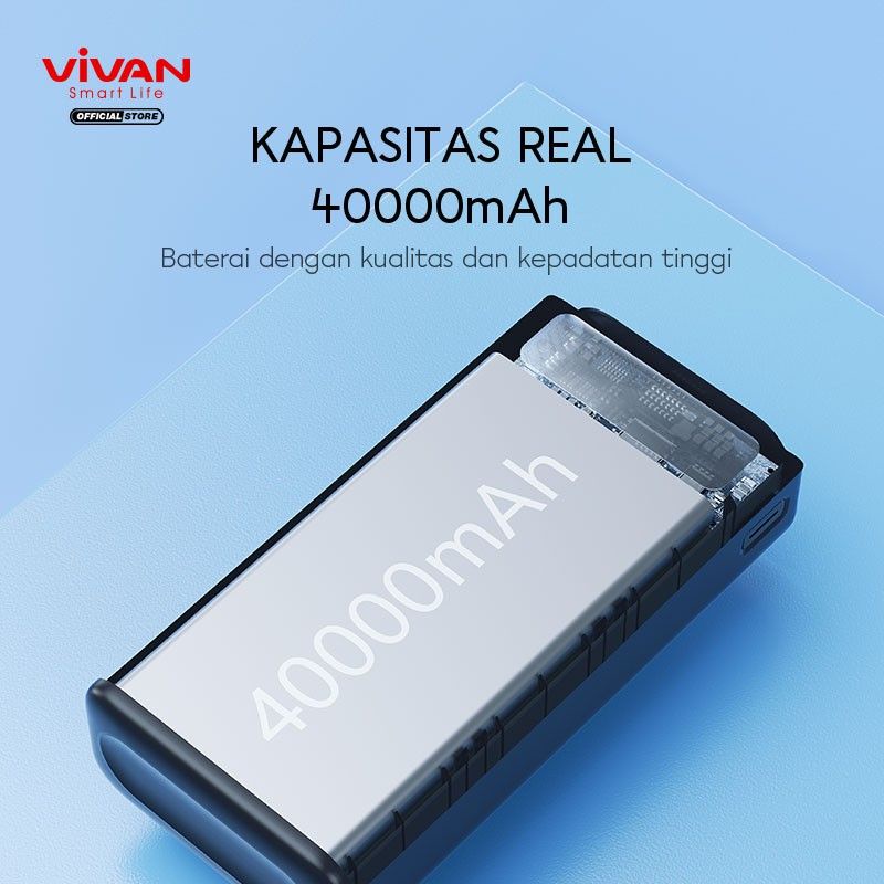 Vivan VPB-B40 Powerbank 40000mAh