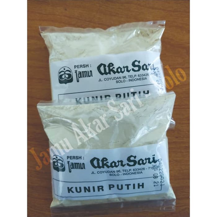 

Kunir Putih Bubuk - Menurunkan potensi kanker