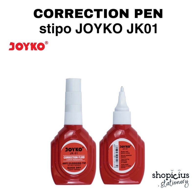 

Stipo / Tip X / Correction Joyko JK01