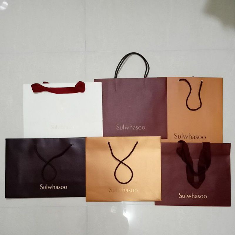 

SULWHASOO AUTHENTIC PAPERBAG