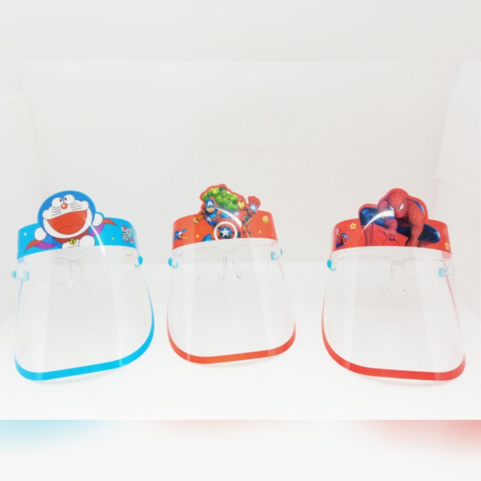 Face Shield Anak Anak / Face Shield Karakter / Face Shield Kacamata Karakter Import