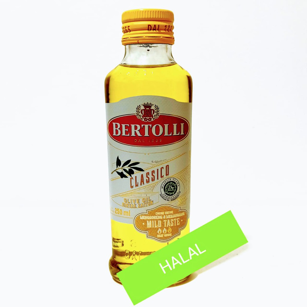 

Bertolli Classico Olive Oil / Minyak Zaitun 250 Ml