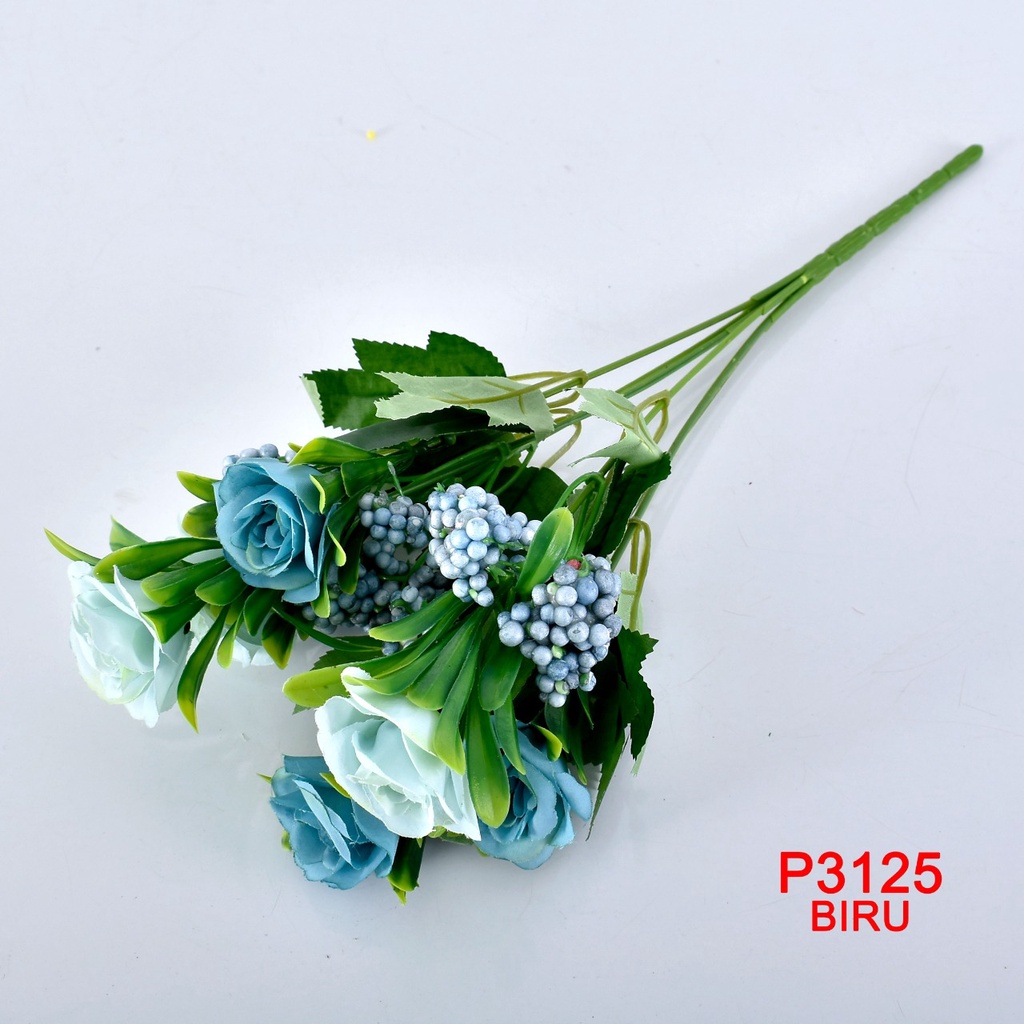 TIB COD P3125 ( 1 KILO BISA MUAT 28PCS ) BUNGA DEKORASI/BUNGA HIAS/BUNGA ARTIFISIAL/BUNGA IMPORT-4