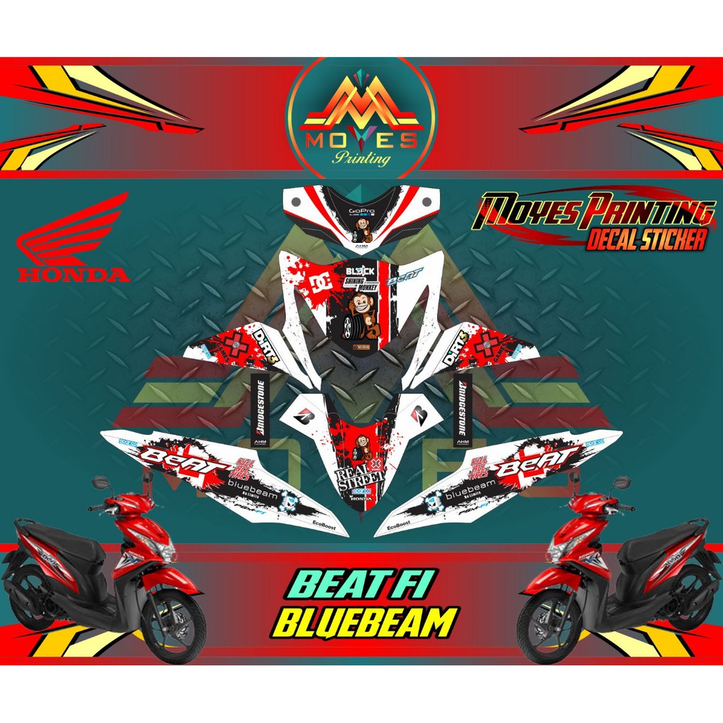 Decal stiker motor beat full body decal stiker motor beat fi full body stiker beat fi decal stiker b