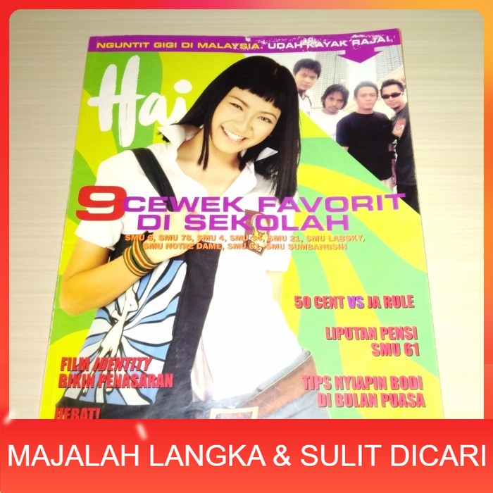 Majalah HAI No.42 Okt 2003 AGNI Langka
