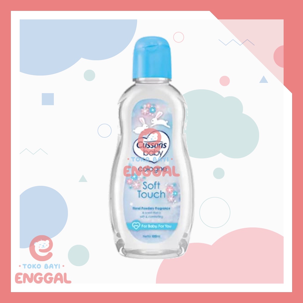 Cussons Cologne 100ml All Variant Lovely Kiss Sparkling Joy Soft Touch Beautiful Sunshine Cheerful Smile