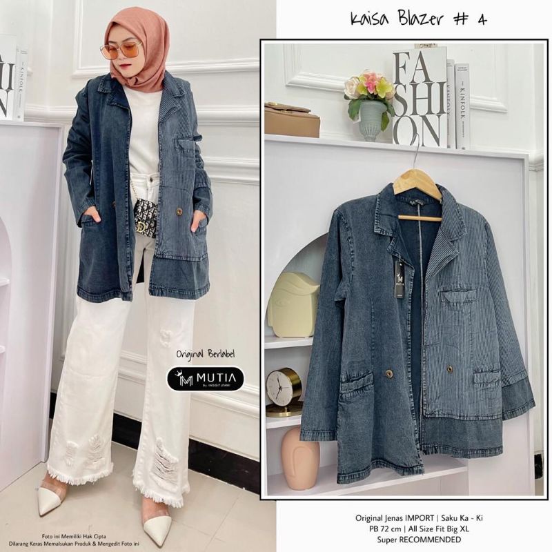 kaisa blazer #4 blazer jeans by mutia