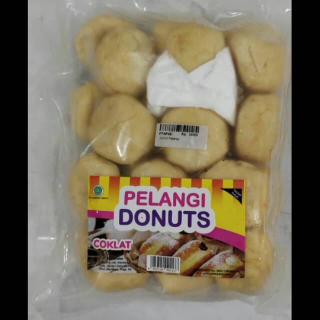

Donut pelangi / donat