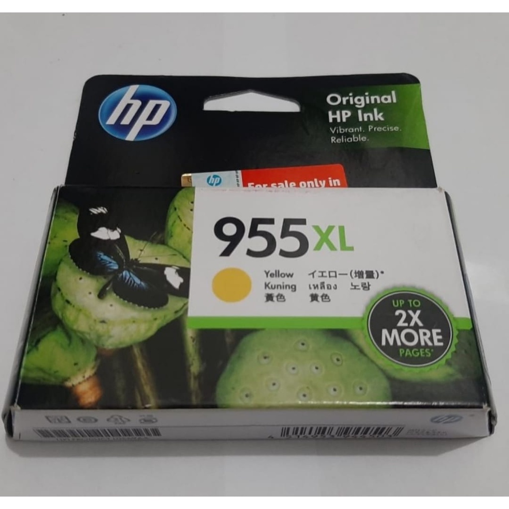 TINTA HP 955XL BLACK 955XL COLOUR (C Y M)INK CARTRIDGE ORIGINAL 1set