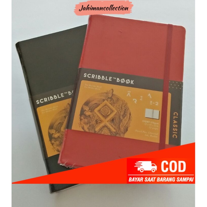 

✨ BISA COD ✨ Scribble Book "Classic