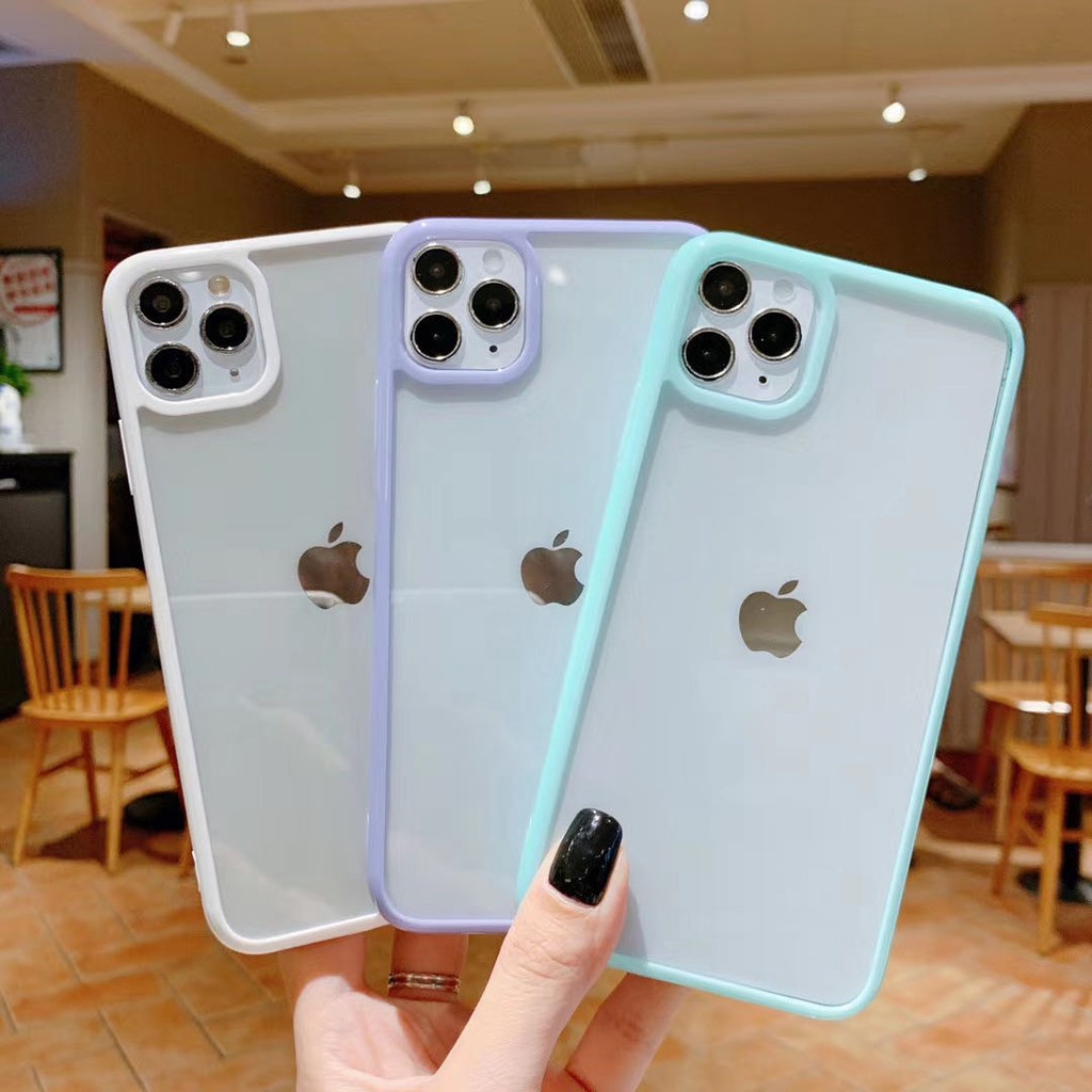 Casing Transparan Untuk Iphone 11 (Se 2020 Iphone 11 Pro Max 6 6s I7 8plus X Xs Max Xr