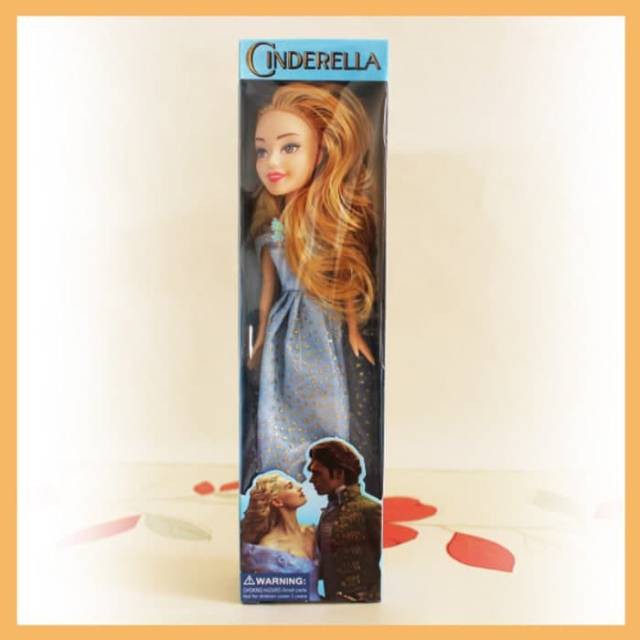 BONEKA PRINCESS CINDERELLA /BONEKA CINDERELLA - Mainan Boneka Anak Lucu Murah