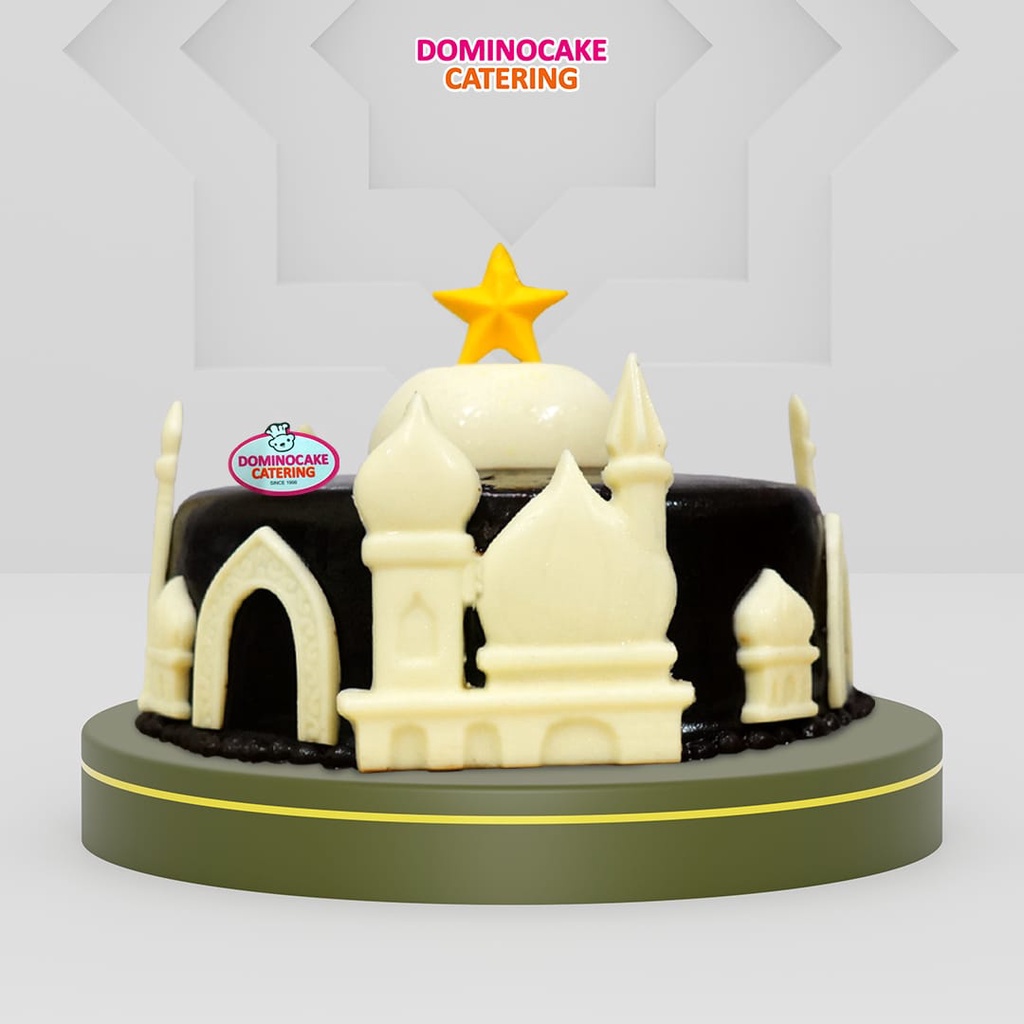 

Zahir Mosque - Kue Lebaran - Kue Masjid - Cake Idul Fitri