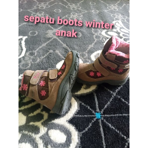 Boot Winter anak perempuan